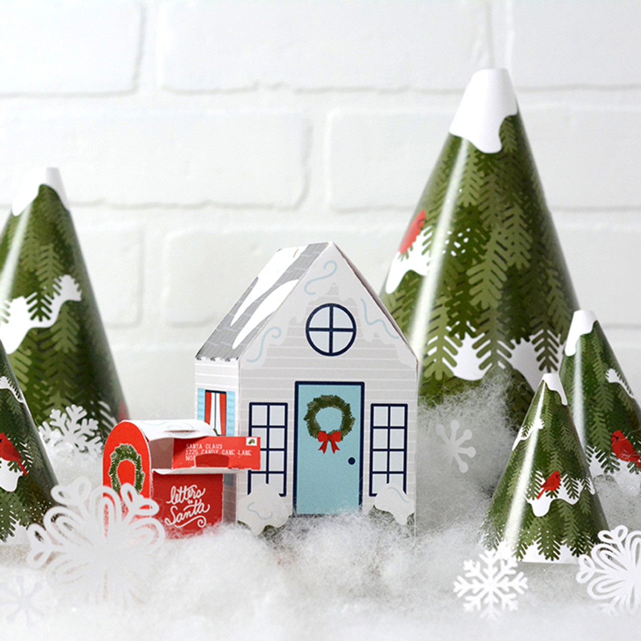 Download Printable Christmas Village Collection | pdf svg