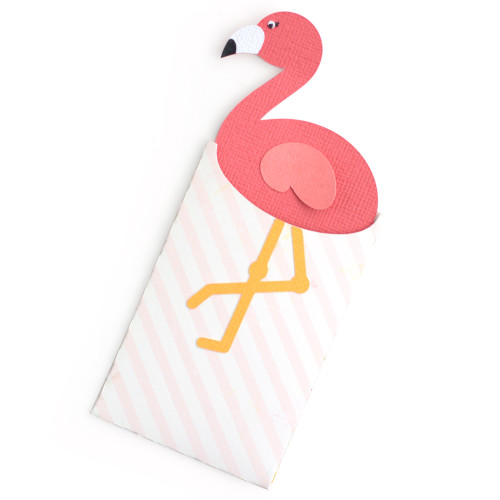 Flamingo Gift Card Envelope