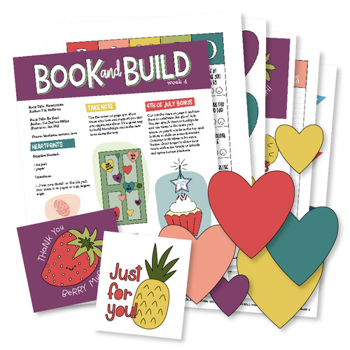 Book and Build Week 4 - Heartprints and Be Kind