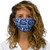 Navy Snug-Fit Polyester Face Mask