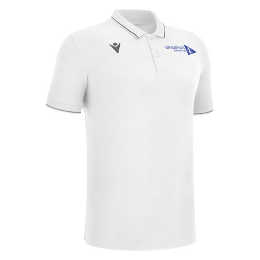 Whitefriars Sailing Club SNR White Cotton Polo Shirt