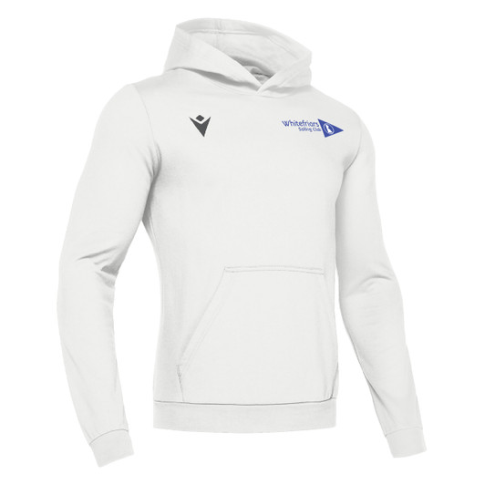 Whitefriars Sailing Club SNR White Polycotton Hoodie