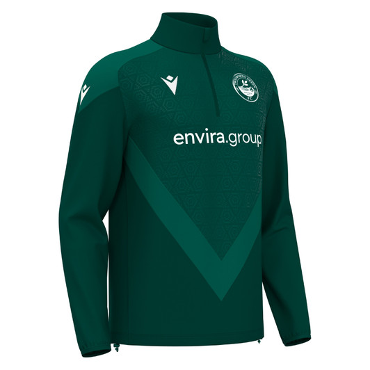 Twigworth Green FC SNR Bottle Green ¼ Zip Training Top