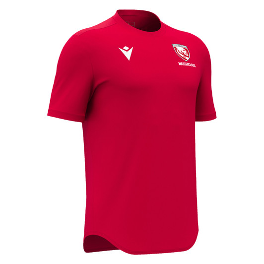 Gloucester Rugby Masterclass JNR Red Training T-Shirt