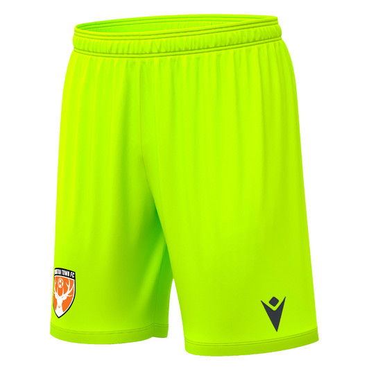Loughton Town FC SNR Neon Yellow Goalkeeper Shorts
