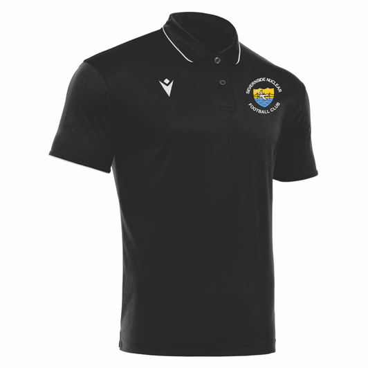 Severnside Nuclear YFC JNR Black/White Polo Shirt