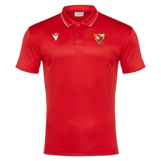 Sharpness AFC SNR Red Polo Shirt
