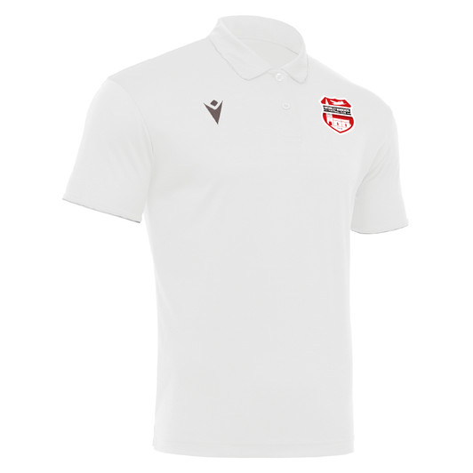 Quedgeley Wanderers FC Juniors & Girls SNR White/Grey Polo Shirt