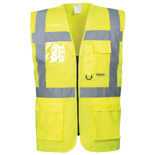 Cheltenham & Cotswold Advanced Motorcyclists SNR Yellow Hi-Vis Vest