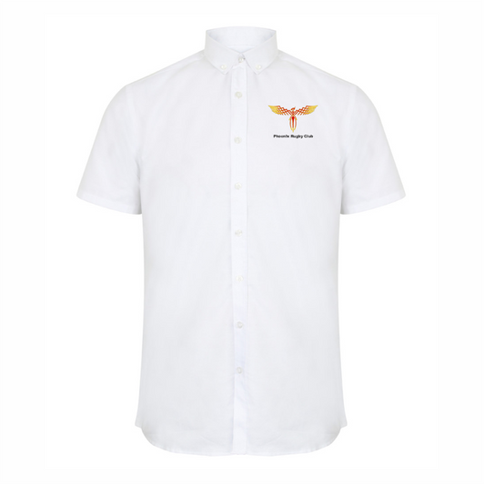 Phoenix Rugby Club SNR White Mens Short Sleeved Shirt