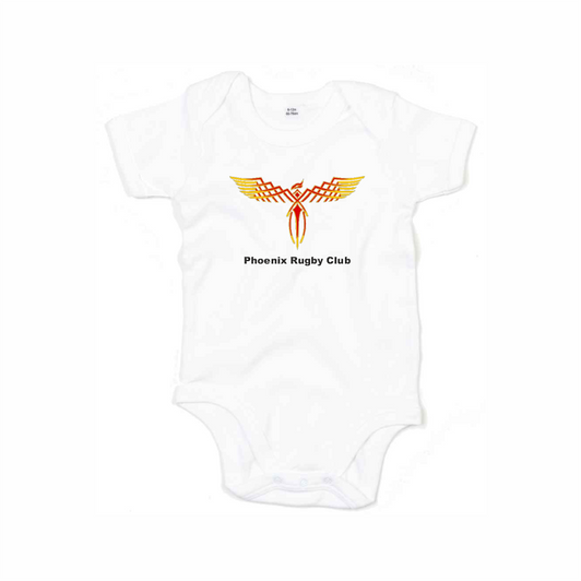 Phoenix Rugby Club JNR WhiteBabygrow