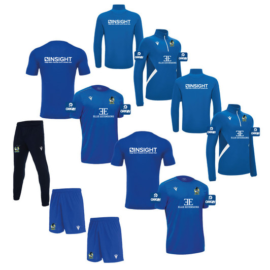 Bristol Rovers Women's FC JNR Men's Fit Premium Player Pack