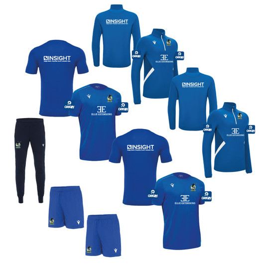 Bristol Rovers Women's FC JNR Mixed Fit Premium Player Pack