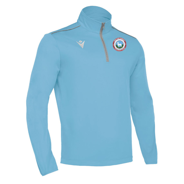 Deer Park Rangers FC JNR Sky Blue 1/4 Zip Training Top