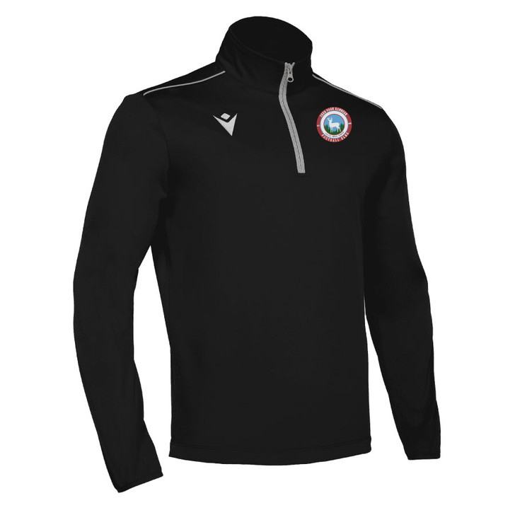 Deer Park Rangers FC SNR Black 1/4 Zip Training Top