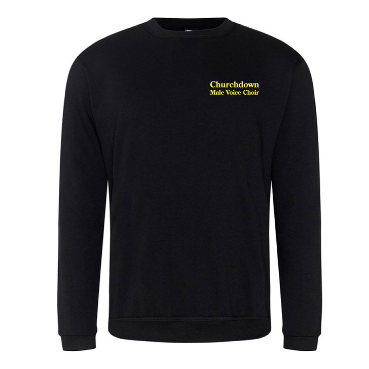 Churchdown Male Voice Choir SNR Black Sweatshirt