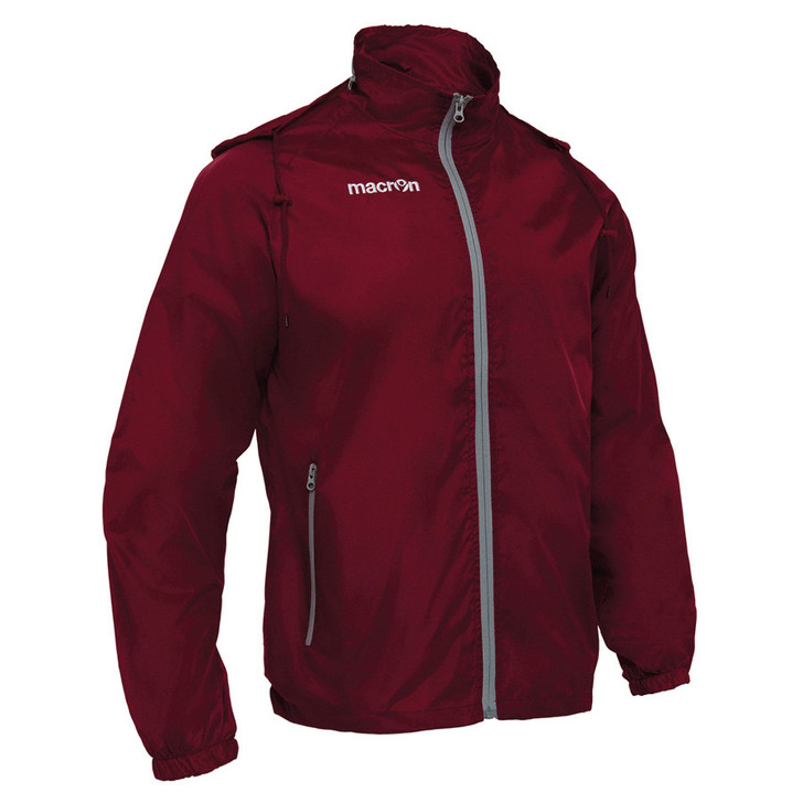 Praia Mesh Lined Windbreaker | Maroon