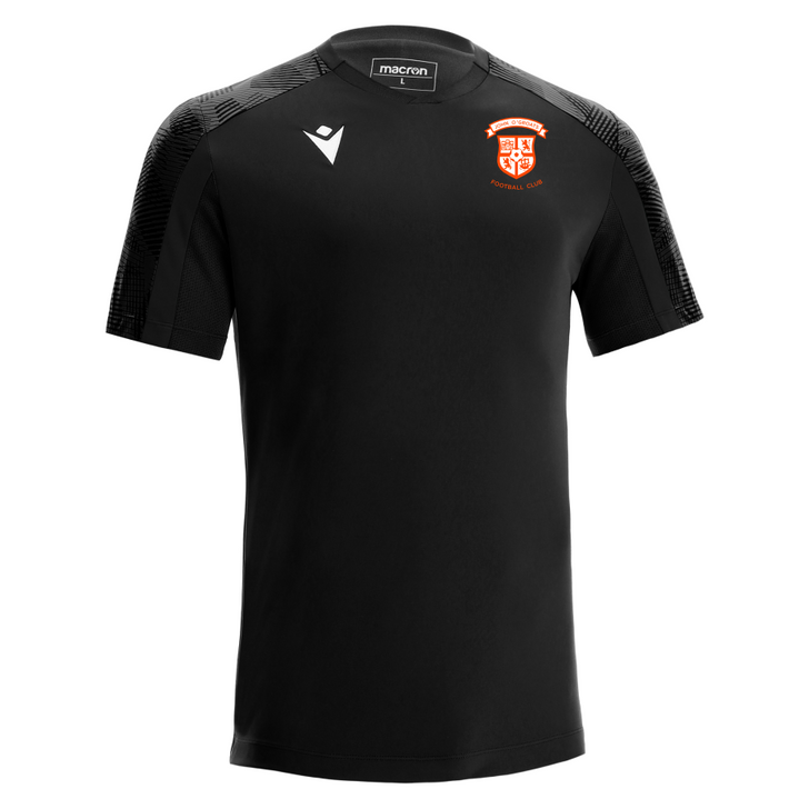 John O'Groats FC JNR Black Training T-Shirt