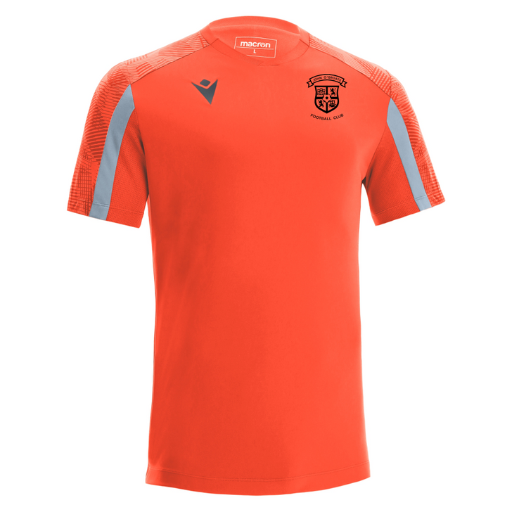John O'Groats FC SNR Orange/Silver Training T-Shirt