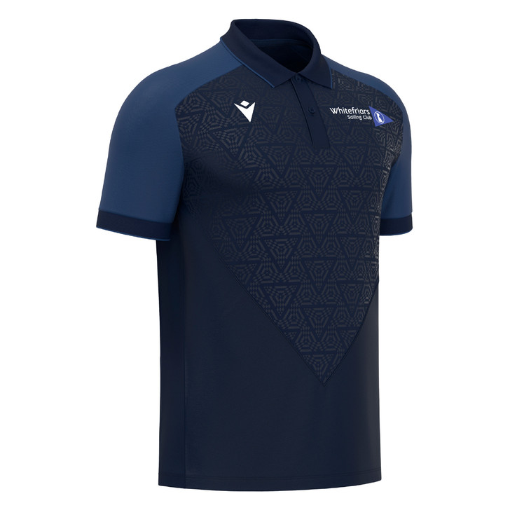 Whitefriars Sailing Club JNR Navy Blue Premium Polyester Polo Shirt