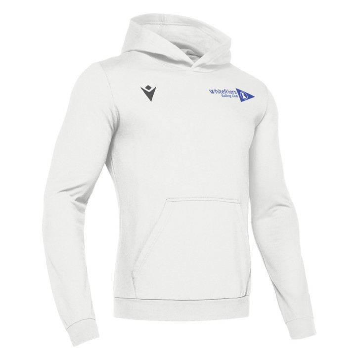 Whitefriars Sailing Club JNR White Polycotton Hoodie