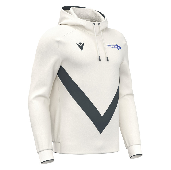 Whitefriars Sailing Club JNR Off-White/Gun Metal Heavy Polycotton Hoodie