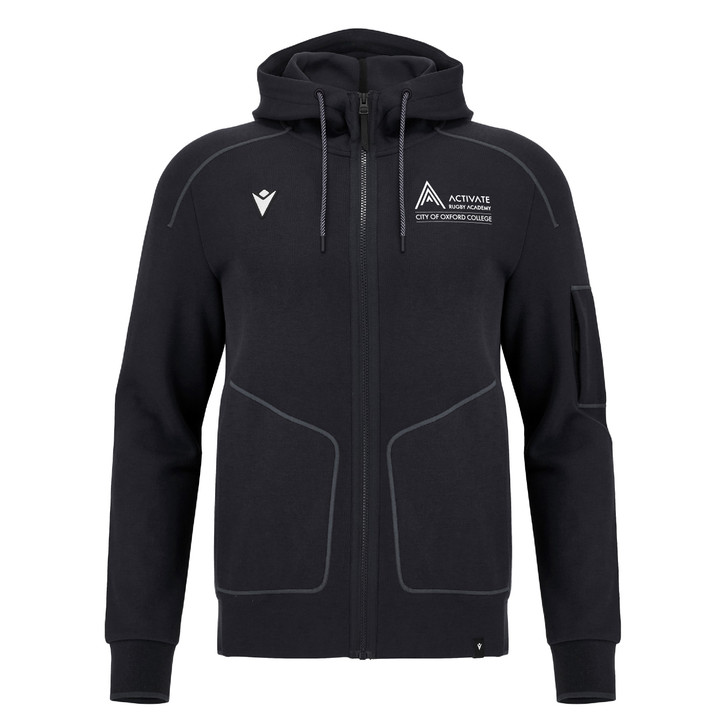 City Of Oxford College Rugby SNR Full Zip Athleisure Icon Hoodie