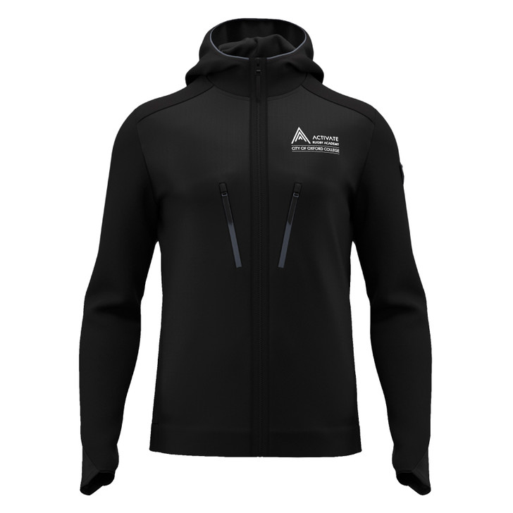 City Of Oxford College Rugby SNR Full Zip Athleisure Icon Hoodie
