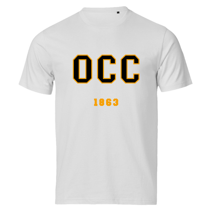 Ombersley CC SNR 1863 White Leisure T-Shirt