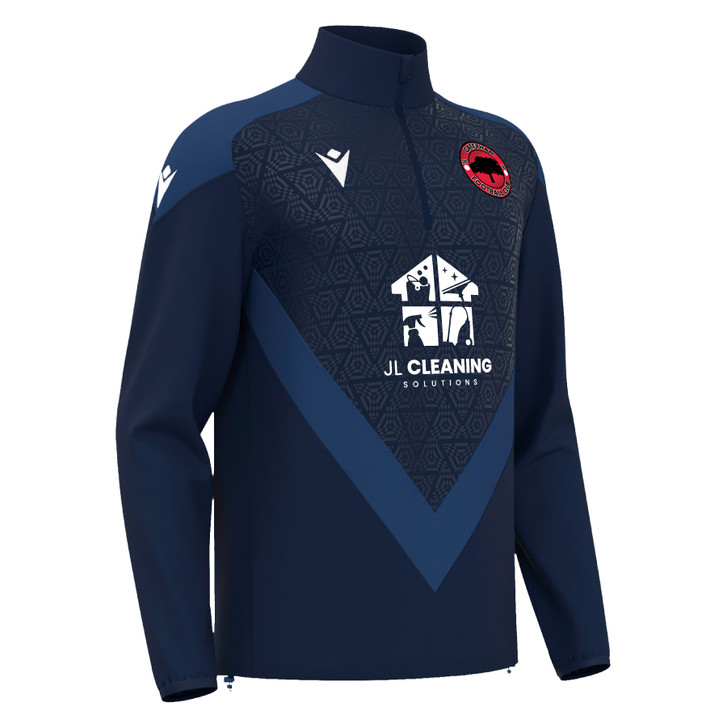 Caterham FC JNR ¼ Zip Training Top - Navy