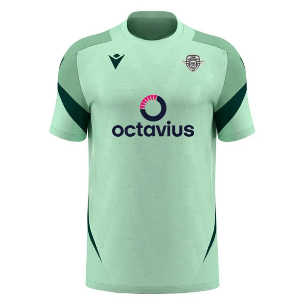 Cam Bulldogs FC SNR Mint/Bottle Green Training T-Shirt