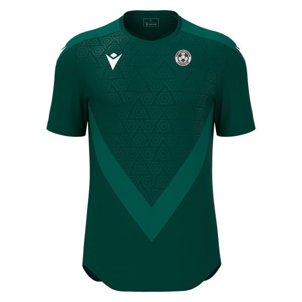 New Ash Green JFC JNR Bottle Green Training T-Shirt