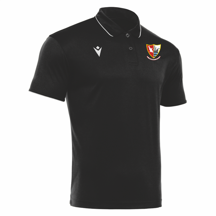 Sharpness AFC SNR Black Polo Shirt