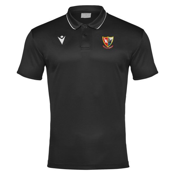 Sharpness AFC SNR Black Polo Shirt