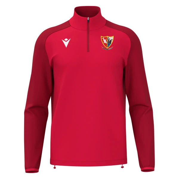 Sharpness AFC SNR Red 1/4 Zip Training Top