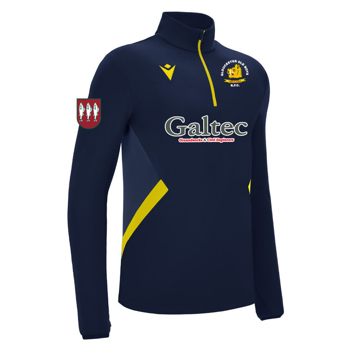 Gloucester Old Boys RFC SNR ¼ Zip Training Top