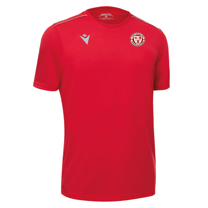 Mardy FC JNR Juniors Red Training Shirt