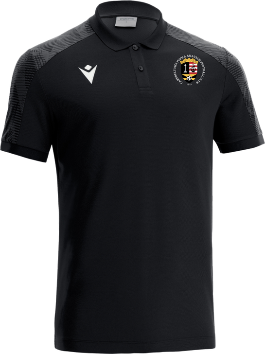 Campbeltown Pupils AFC SNR Black/Grey Polo Shirt