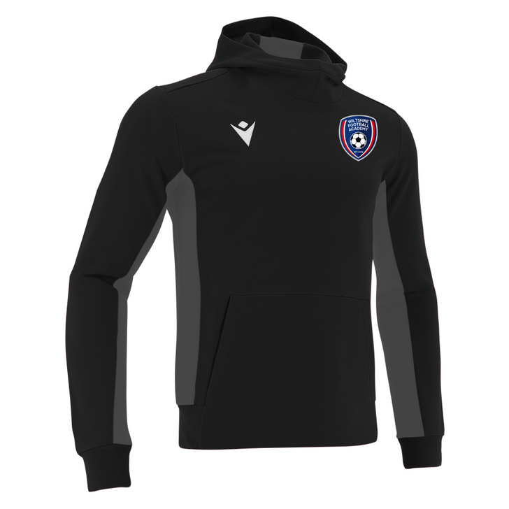 Wiltshire Football Academy JNR Black/Gun Metal Sports Hoodie