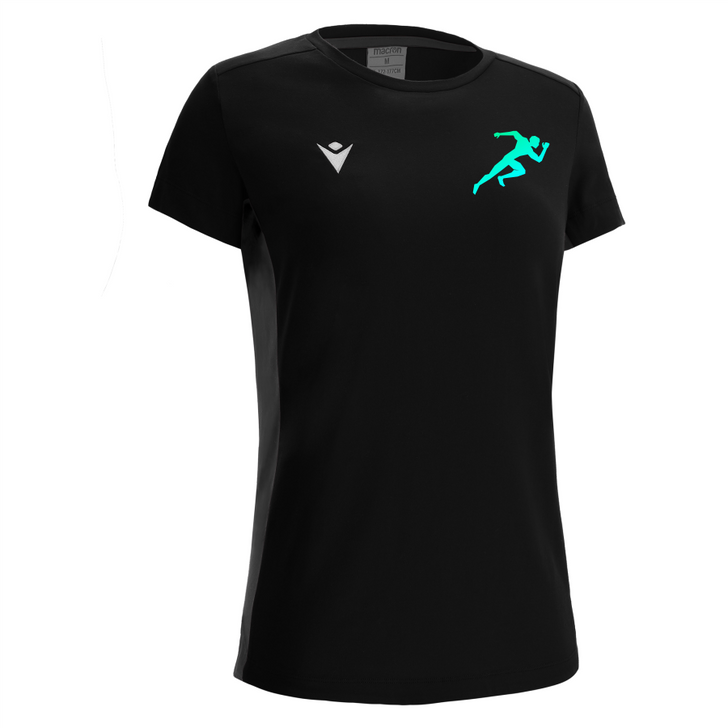 SpeedProject Training JNR Black/Gun Metal Women's T-Shirt