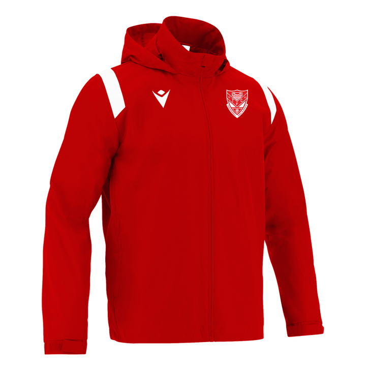 Thornwell Red & White FC JNR Mesh Lined Jacket