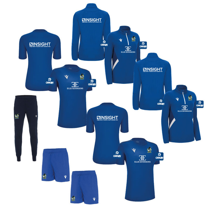 Bristol Rovers Women's FC JNR Women's Fit Premium Player Pack