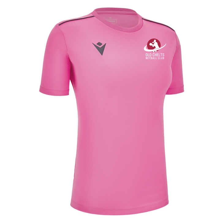 Old Chelts Netball Club JNR Pink Women's Training T-Shirt