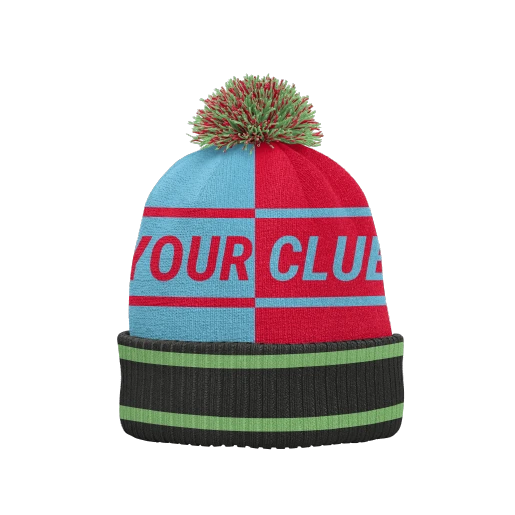 Halves beanie design
