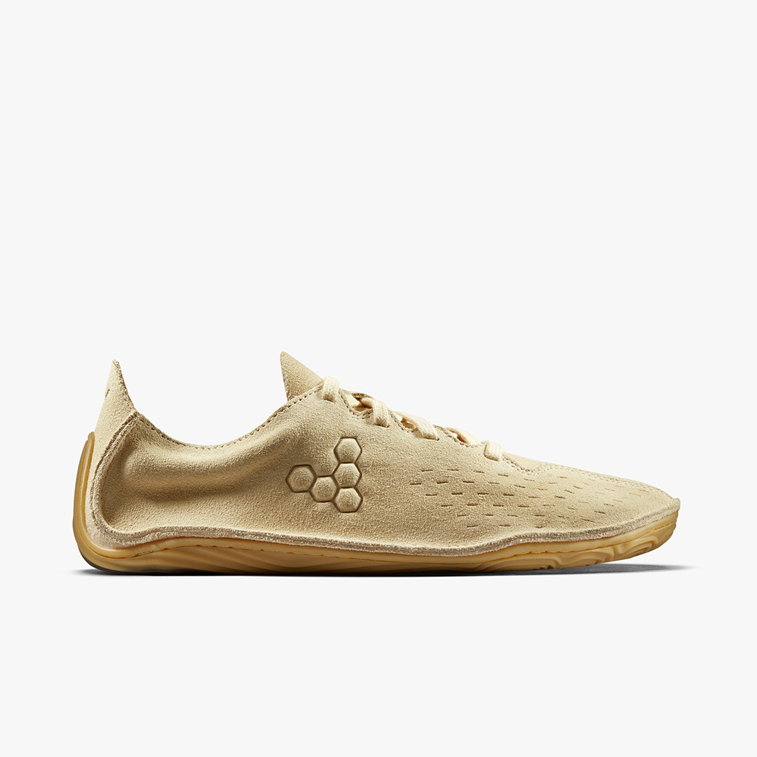 Sensus Ladies Suede Beige - Barefoot & More