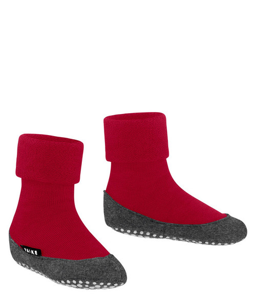 Falke Cosyshoe Minis Red Pepper slofsok kinderen