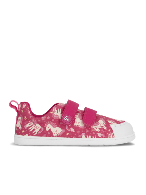 Be Lenka Canvi Kids Unicorn brede barefoot kinderschoen