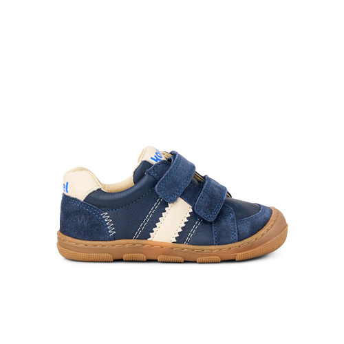 Koel Kobi Wide II Blue brede barefoot kinderschoen
