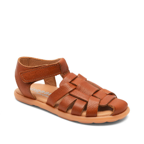 Bisgaard Alison Cognac barefoot sandaal kind detail 1