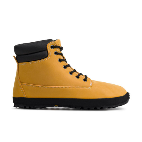 Ahinsa Shuma 2.0 Mustard barefoot schoen